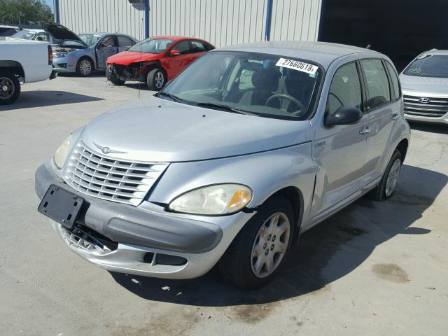 3C4FY48B52T345241 - 2002 CHRYSLER PT CRUISER SILVER photo 2