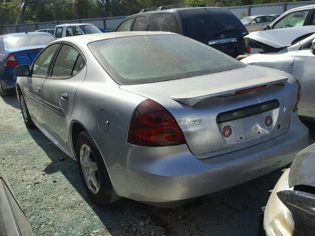 2G2WP522441150936 - 2004 PONTIAC GRAND PRIX SILVER photo 3