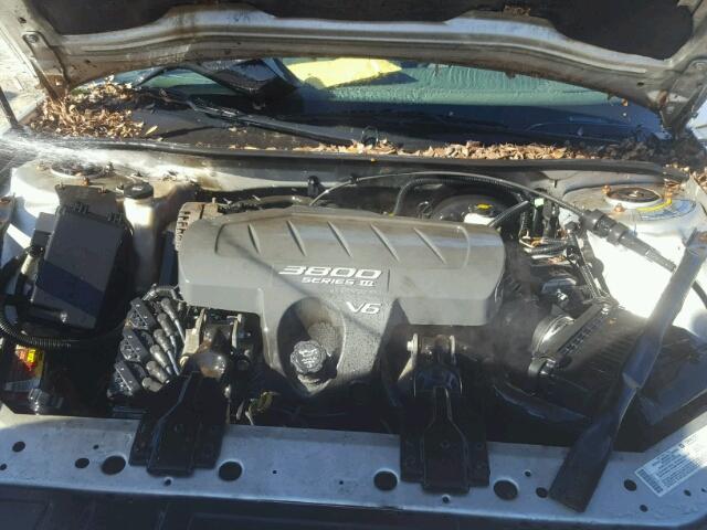 2G2WP522441150936 - 2004 PONTIAC GRAND PRIX SILVER photo 7