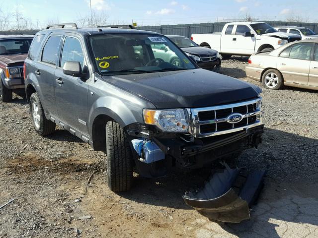 1FMCU03198KA82344 - 2008 FORD ESCAPE XLT GRAY photo 1