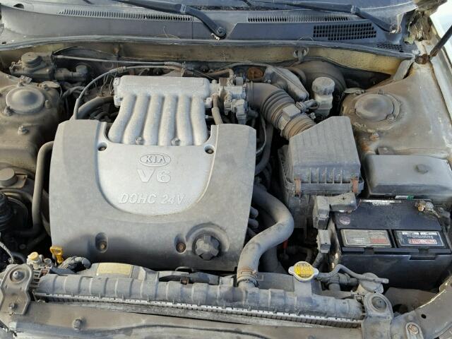 KNAGD128245266427 - 2004 KIA MAGENTIS CREAM photo 7