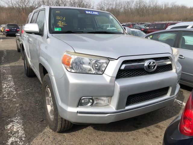 JTEBU5JRXA5016388 - 2010 TOYOTA 4RUNNER SR SILVER photo 1