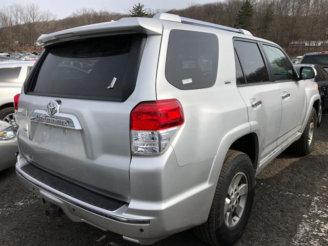 JTEBU5JRXA5016388 - 2010 TOYOTA 4RUNNER SR SILVER photo 9