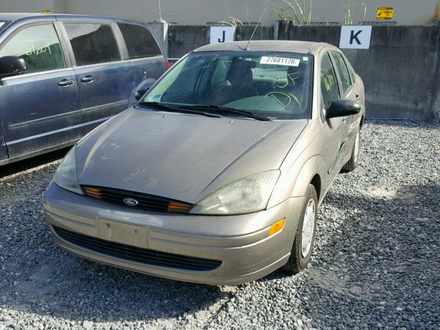 1FAFP33P23W339740 - 2003 FORD FOCUS LX GOLD photo 2