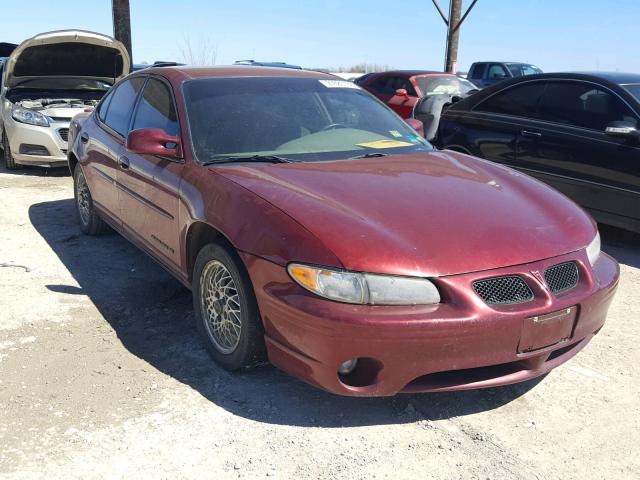 1G2WK52J6YF309430 - 2000 PONTIAC GRAND PRIX MAROON photo 1