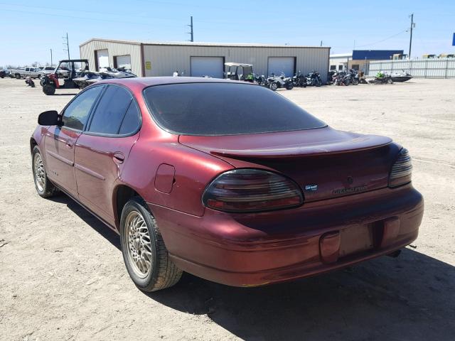 1G2WK52J6YF309430 - 2000 PONTIAC GRAND PRIX MAROON photo 3