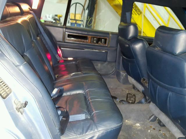 1G6CD53B5N4322227 - 1992 CADILLAC DEVILLE BLUE photo 6