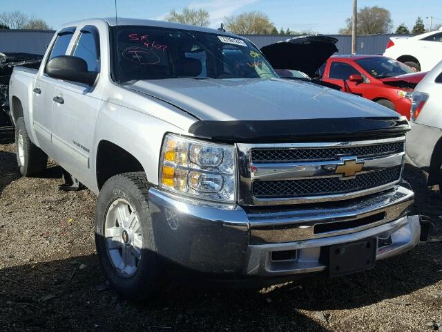 1GCPKSE71CF142109 - 2012 CHEVROLET SILVERADO SILVER photo 1