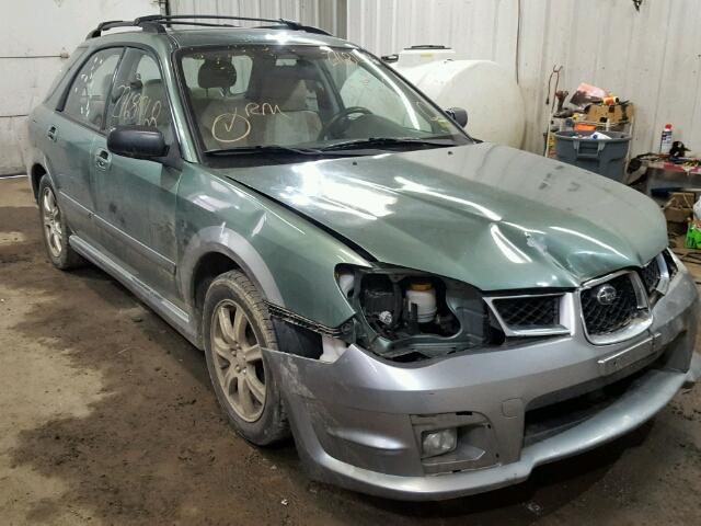 JF1GG63697H813609 - 2007 SUBARU IMPREZA OU GREEN photo 1