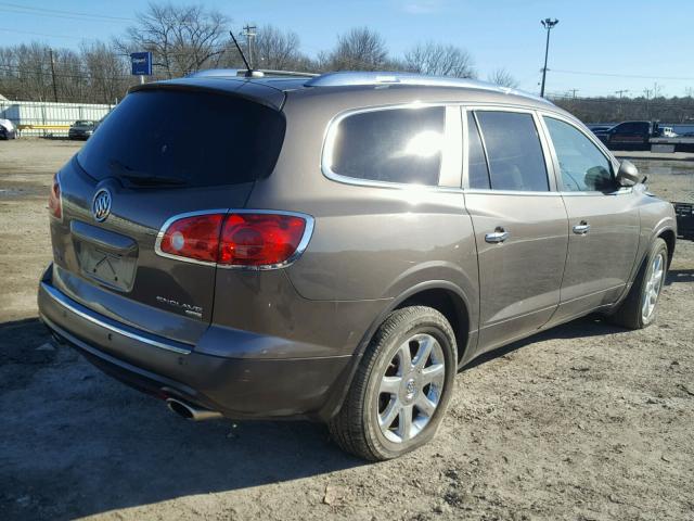 5GAEV23708J145073 - 2008 BUICK ENCLAVE CX BROWN photo 4