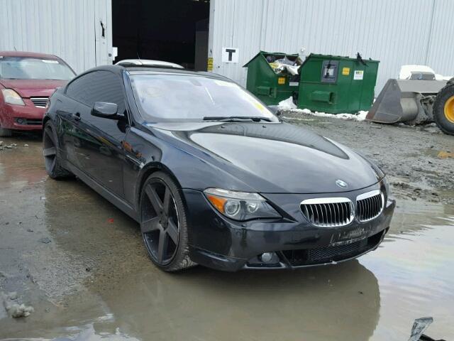 WBAEH13466CR50533 - 2006 BMW 650 I BLACK photo 1