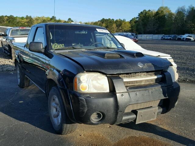 1N6DD26T34C453713 - 2004 NISSAN FRONTIER K BLACK photo 1