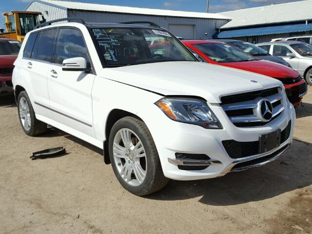 WDCGG8JB9EG204085 - 2014 MERCEDES-BENZ GLK 350 4M WHITE photo 1