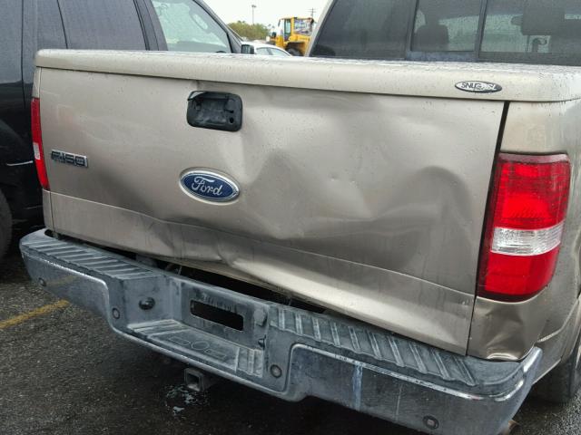 1FTPW12594KA26389 - 2004 FORD F150 SUPER TAN photo 9