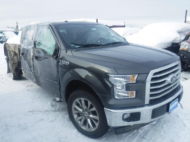 1FTFW1EG2HKD83668 - 2017 FORD F150 SUPER GRAY photo 1