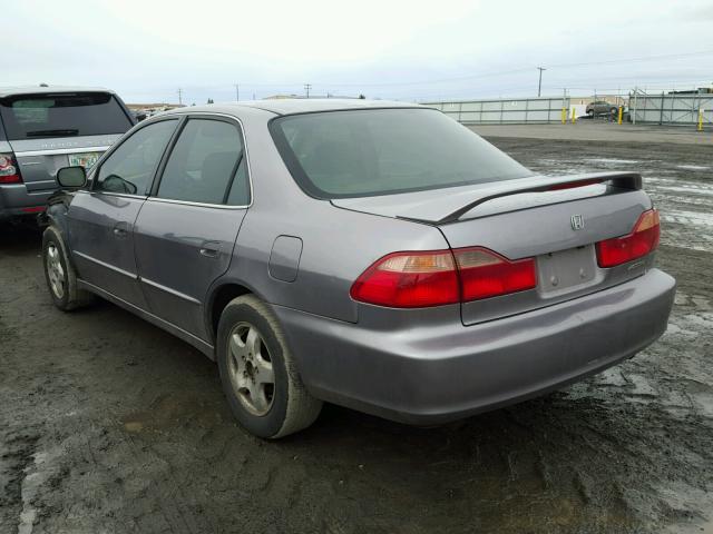 1HGCG1655YA020317 - 2000 HONDA ACCORD EX PURPLE photo 3