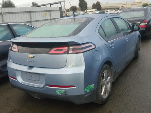 1G1RH6E47DU130363 - 2013 CHEVROLET VOLT SILVER photo 4