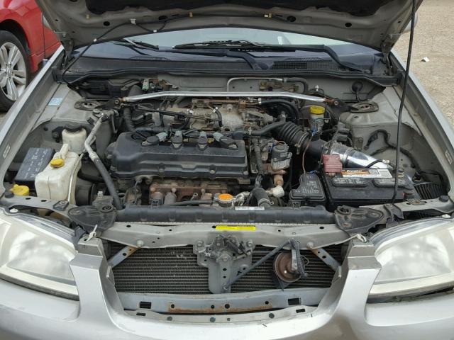 3N1CB51D3YL307461 - 2000 NISSAN SENTRA BAS GRAY photo 7