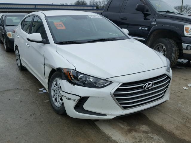 5NPD74LF1HH056323 - 2017 HYUNDAI ELANTRA SE WHITE photo 1