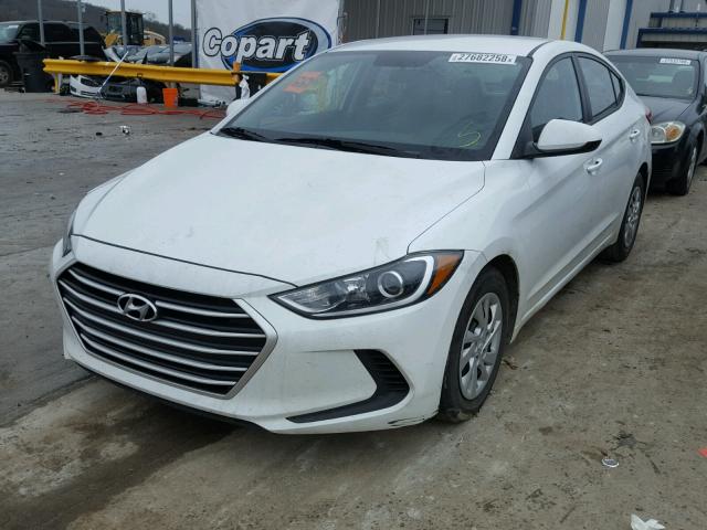 5NPD74LF1HH056323 - 2017 HYUNDAI ELANTRA SE WHITE photo 2