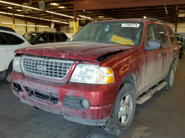 1FMZU63K74ZA45932 - 2004 FORD EXPLORER X RED photo 2