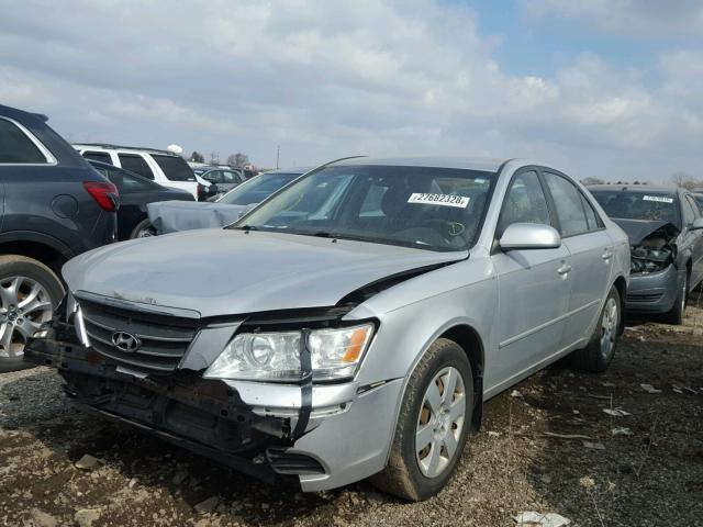 5NPET46C79H493956 - 2009 HYUNDAI SONATA GLS SILVER photo 2