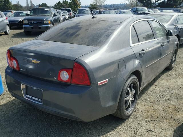 1G1ZG57B09F133304 - 2009 CHEVROLET MALIBU LS 灰色 照片 4