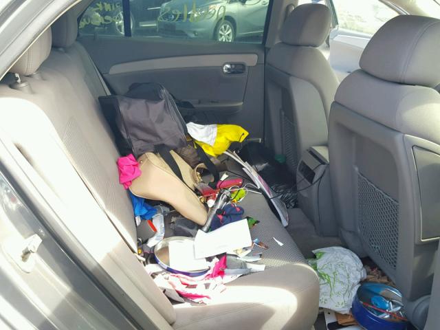 1G1ZG57B09F133304 - 2009 CHEVROLET MALIBU LS 灰色 照片 6