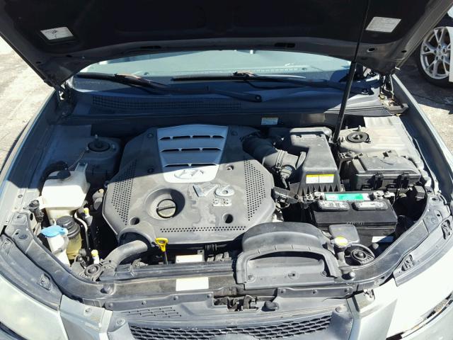 5NPEU46F87H190883 - 2007 HYUNDAI SONATA SE GREEN photo 7