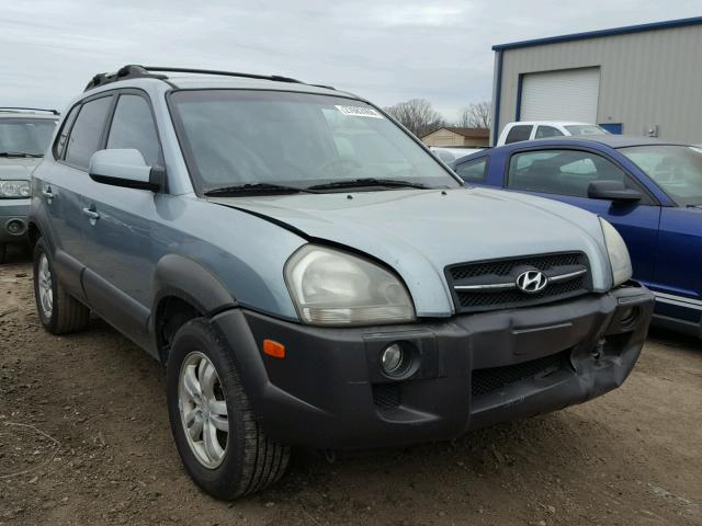 KM8JN12D66U380244 - 2006 HYUNDAI TUCSON GLS GREEN photo 1