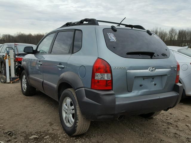 KM8JN12D66U380244 - 2006 HYUNDAI TUCSON GLS GREEN photo 3