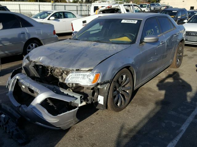 2C3CCABG8EH236732 - 2014 CHRYSLER 300 S SILVER photo 2