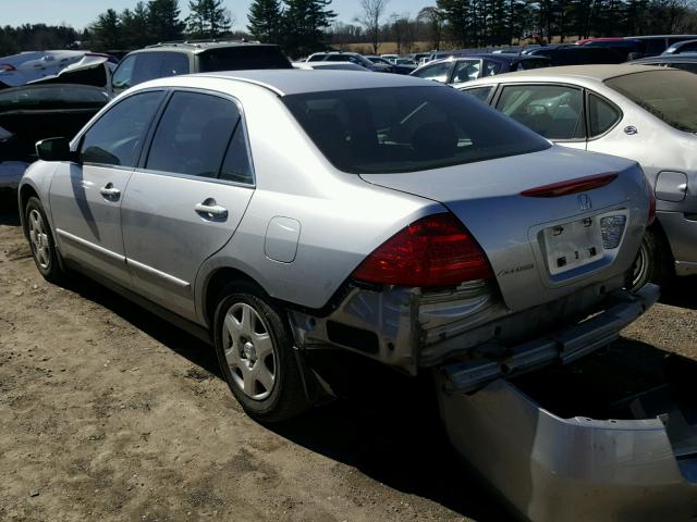 1HGCM56417A213232 - 2007 HONDA ACCORD LX BLACK photo 3