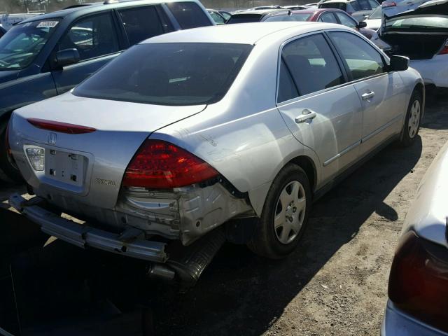 1HGCM56417A213232 - 2007 HONDA ACCORD LX BLACK photo 4