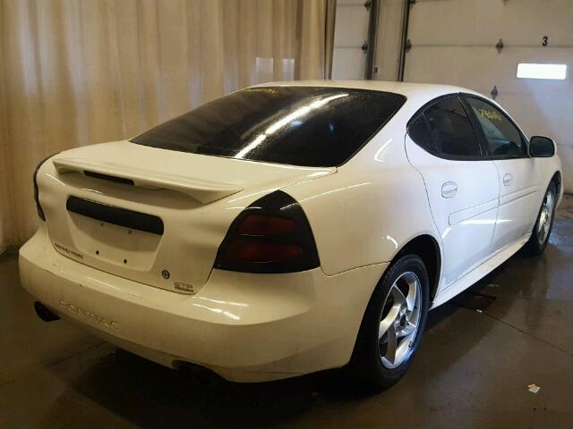 2G2WR524441337136 - 2004 PONTIAC GRAND PRIX თეთრი ფოტო 4