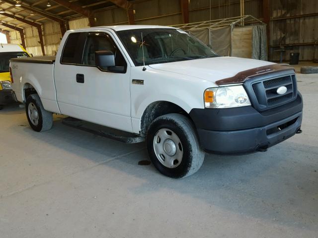 1FTPX14V57FB76152 - 2007 FORD F150 WHITE photo 1