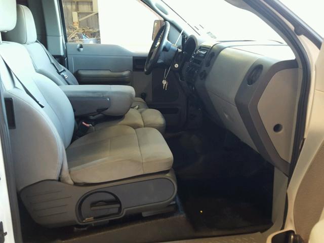 1FTPX14V57FB76152 - 2007 FORD F150 WHITE photo 5