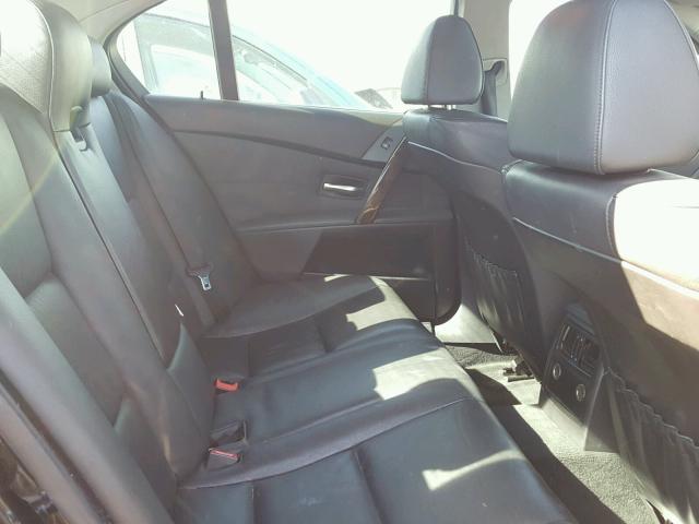 WBANB33504B107775 - 2004 BMW 545 I BLACK photo 6