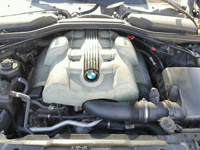 WBANB33504B107775 - 2004 BMW 545 I BLACK photo 7