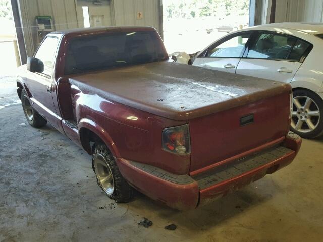 1GCCS1440Y8185397 - 2000 CHEVROLET S TRUCK S1 RED photo 3