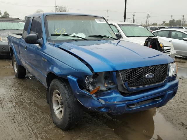 1FTYR14E21PB61236 - 2001 FORD RANGER SUP BLUE photo 1