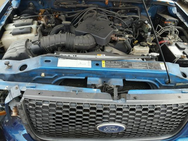 1FTYR14E21PB61236 - 2001 FORD RANGER SUP BLUE photo 7