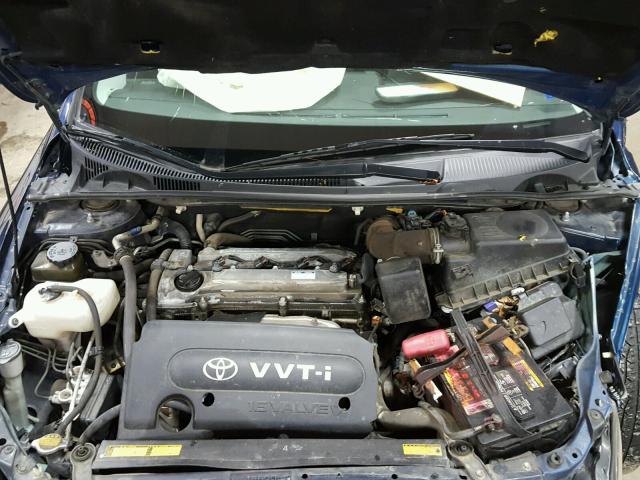 JTKDE177750028096 - 2005 TOYOTA SCION TC 蓝色 照片 7