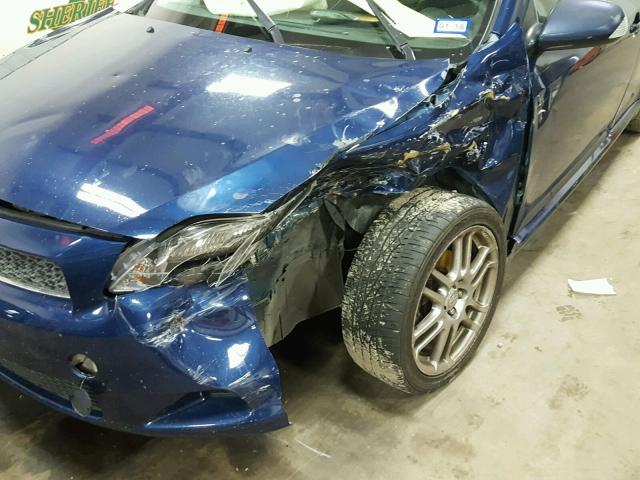 JTKDE177750028096 - 2005 TOYOTA SCION TC 蓝色 照片 9