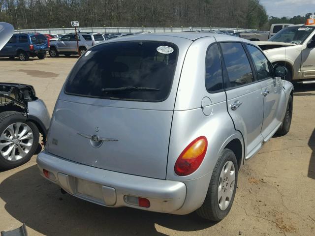 3C4FY58B15T545995 - 2005 CHRYSLER PT CRUISER SILVER photo 4