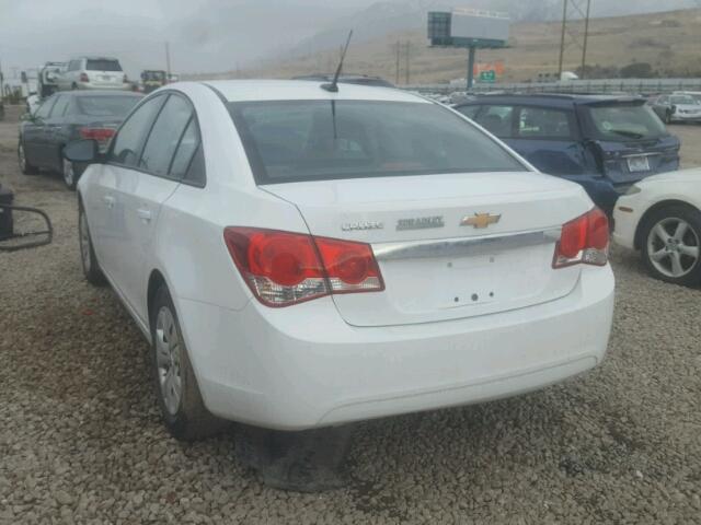 1G1PA5SH7E7486597 - 2014 CHEVROLET CRUZE LS WHITE photo 3