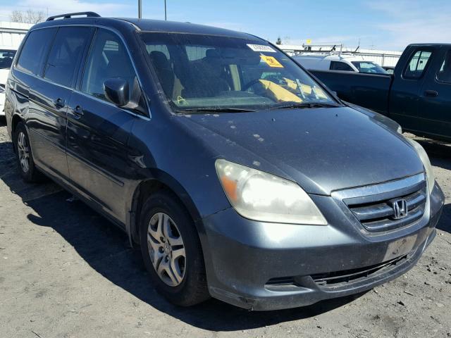 5FNRL38425B409942 - 2005 HONDA ODYSSEY EX GREEN photo 1