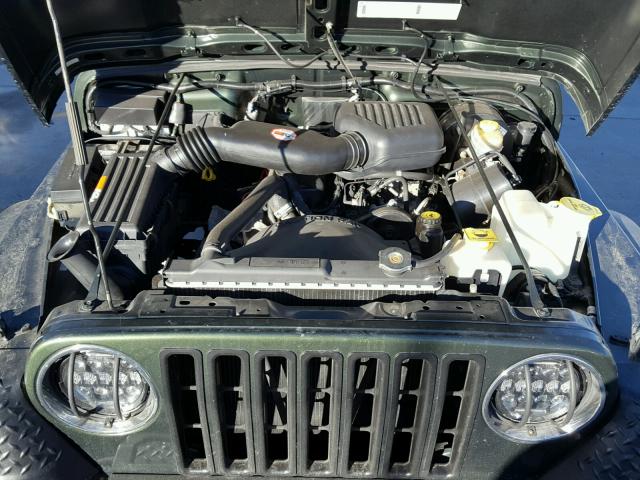 1J4FY29P8VP527355 - 1997 JEEP WRANGLER / GREEN photo 7