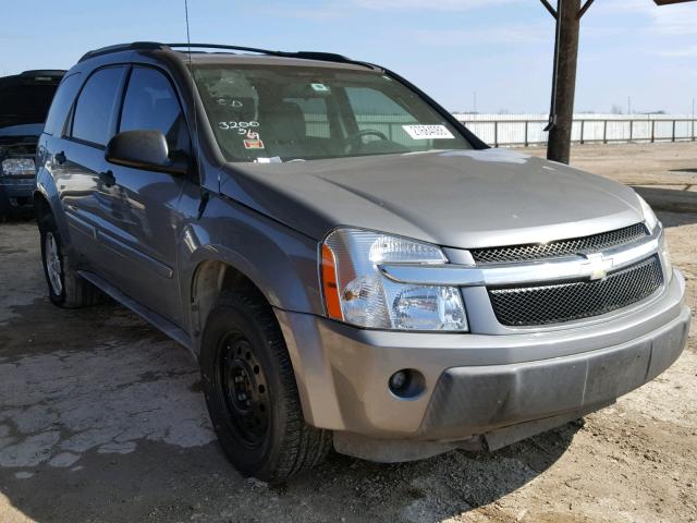 2CNDL13F056199785 - 2005 CHEVROLET EQUINOX LS SILVER photo 1