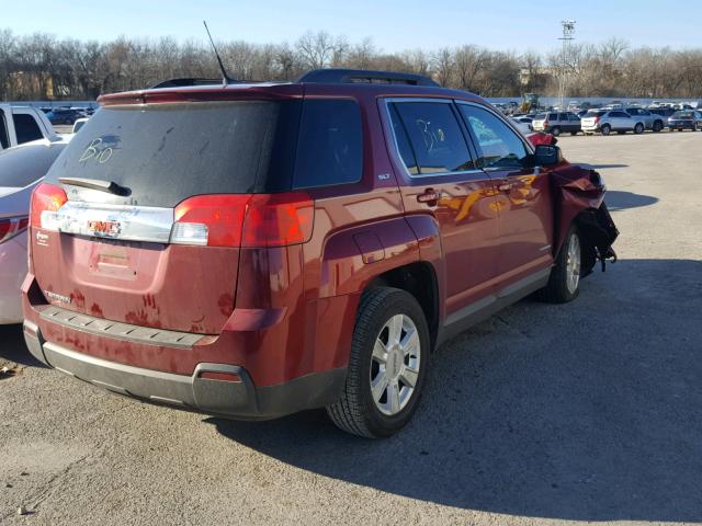 2GKALUEK0C6365842 - 2012 GMC TERRAIN SL RED photo 4